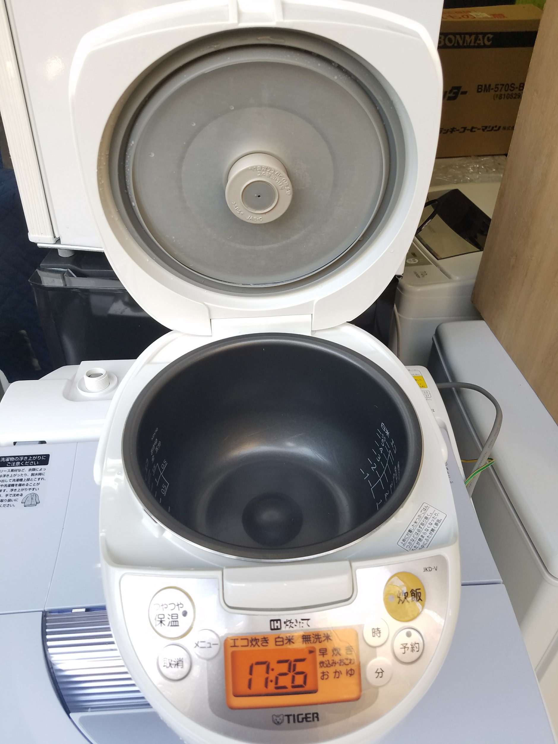 美品 炊飯器